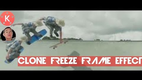 HOW TO MAKE CLONE FREEZE FRAME EFFECT || Kinemaster Tutorial