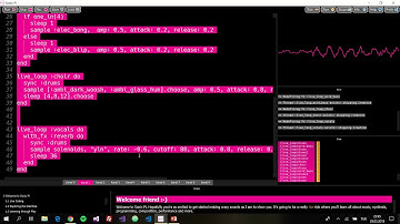 Algorave Sonic Pi Jamming #002