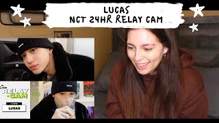 ⏱LUCAS : 4-5PM｜NCT 24hr RELAY CAM REACTION