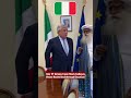 Italy VP Antonio Tajani Meets Sadhguru Mental Health Breakthrough Discussed Italy VP Antonio Tajani Meets Sadhguru Mental Health Breakthrough Discussed