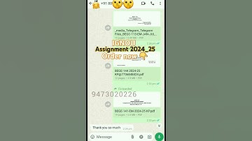 यहां मिलता है FREE  में Ignou ka solved Assignment 2024-25 || IGNOU Free Solved assignment 2024-25