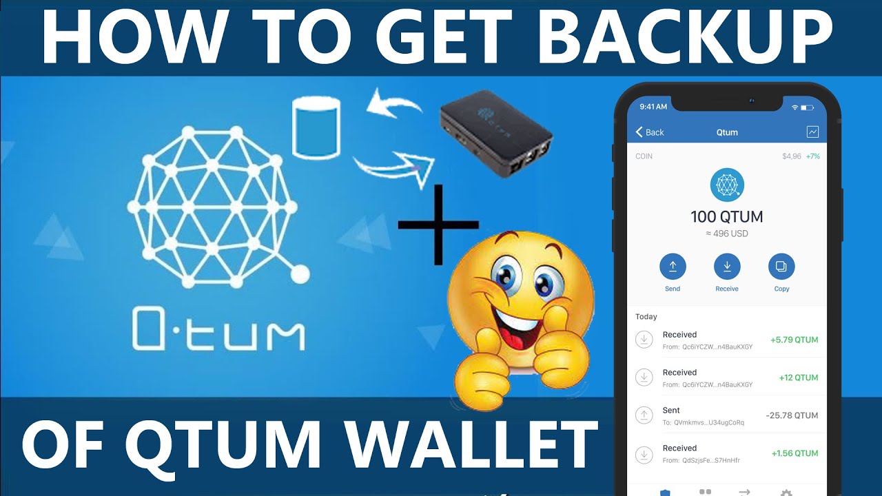 Backup wallet. Backup wallet