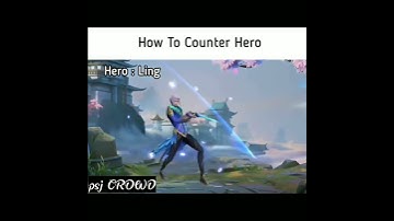 Ling counter | how to counter hero Ling