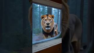 Lion Attack #lion #tiger #jungle #zoo #home