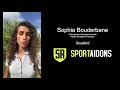 Sportaidons sophia bouderbane