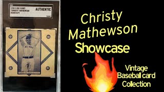 My Christy Mathewson Vintage Baseball Card Collection