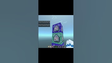 Simple Block Placed Per Sec Counter | Minecraft Bedrock