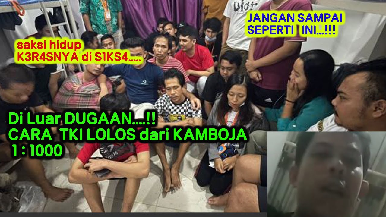 DI LUAR NALAR..!! TKI ini BISA LOLOS KELUAR dari KAMBOJA DENGAN CARA YANG TAK DI SANGKA