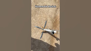 DIY HOMEMADE SUGAR ROCKET FROM @RickCreative | HOW TO MAKE ROCKET STEP BY STEP - EPIC LAUNCH