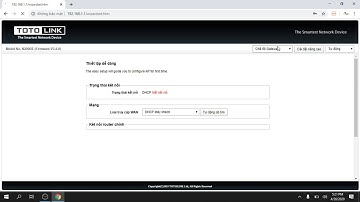 [Kênh Khắc Phục Sửa Chữa] - Hướng dẫn repeate wifi TOTOLINK  N200RE (Firmware V3.4.0)
