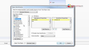 UFT | QTP | Object Identification