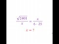 Maths trick
