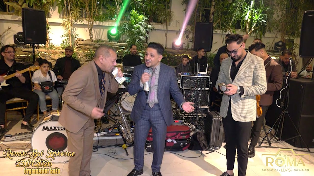 ROMSKI BAL LESKOVAC PART8 AHMET BERNAT ERDJAN 23.01.2026 ORG BOŽA STUDIO ROMA ELVIS 6K