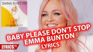 Baby please don't stop LYRICS | Emma Bunton | lyric & songtext | from the album My Happy Place