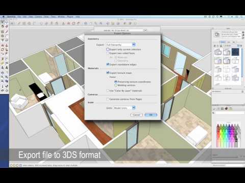 How to Import SketchUp Textures in Vectorworks - YouTube