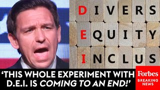 BREAKING NEWS: DeSantis Drops The Hammer On D.E.I., CRT In Higher Education image