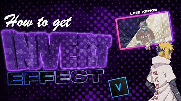 How to make this animated inverted screen effect like Xenoz on Sony Vegas| Ae inspired