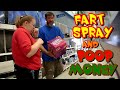 Funny fart spray prank  poop money 