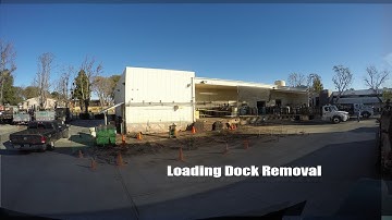 Old Loading Dock Removal