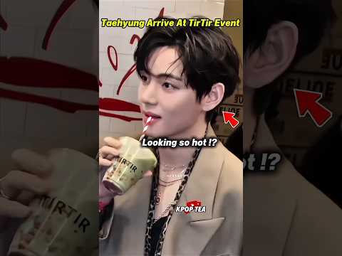 Taehyung Look Hot At TirTir Event LA Bts Btsarmy Btsshorts Btsedits Taehyung Jungkook Btsv