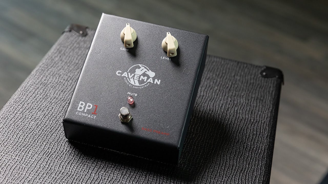 Caveman BP1 Compact Bass Preamp - YouTube