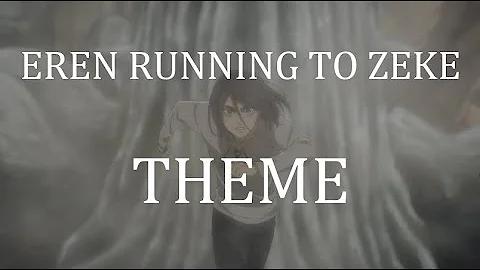 EREN RUNNING TO ZEKE THEME - TRIATOR episode 78 version - ATTACK ON TITAN SEASON 4 OST