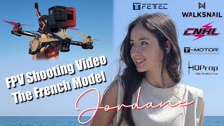 Amazing FPV Shooting Video Featuring The Beautiful French Model 