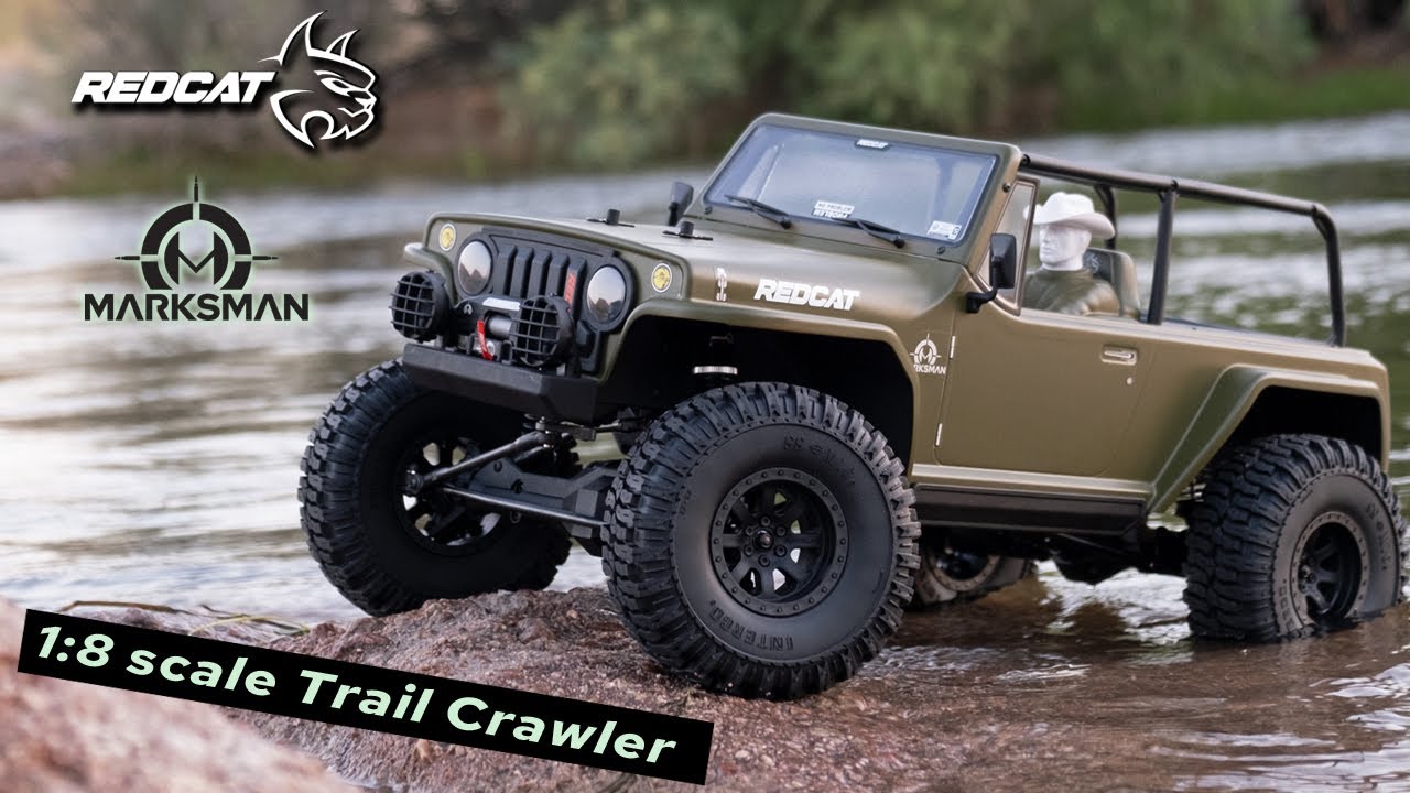 Redcat TC8-Marksman - 1:8 Scale Trail Crawler in Action!