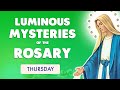 🙏 LUMINOUS MYSTERIES of the ROSARY 🙏 THURSDAY VIRTUAL ROSARY
