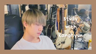 study with onewe kanghyun! guitar unreleased tracks for studying, reading, sleeping