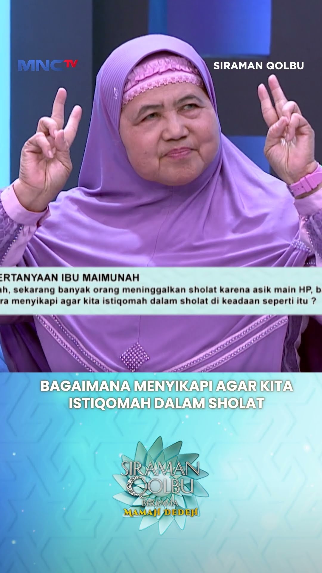 Kebanyakan Orang Tidak Sholat Karena Hp Sekarang #mamahdedeh #irfanhakim #sirqol #Shorts