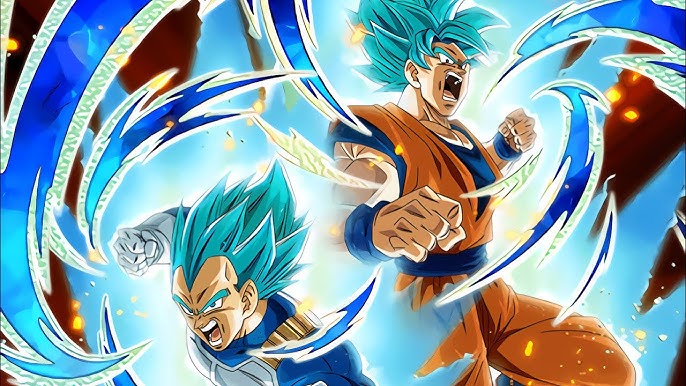 Super Saiyan Blue Goku (Dokkan Battle Card Render) by