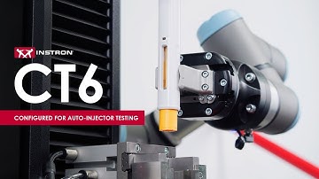 CT6 Cobot Configured for Auto-Injector Testing