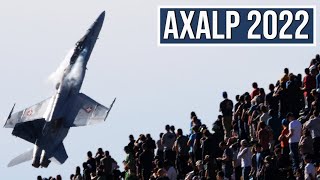 Finale Grande!!! AXALP 2022 Swiss Air Force Iconic Fire Range