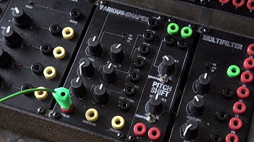 Various Shapes Module demo, 3dPdModular