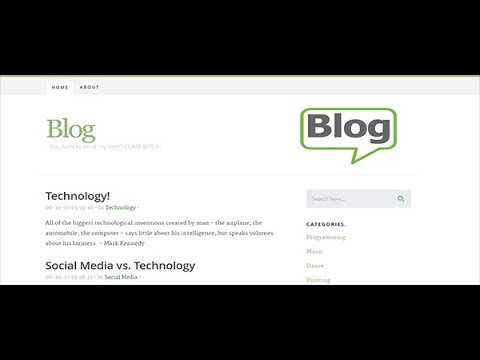 Online Blog Site in PHP and MySQL Free | Source Code & Projects