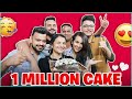My family bake a cake for me !! 1million special @wanderers Hub @Triggered insaan @fukra insaan