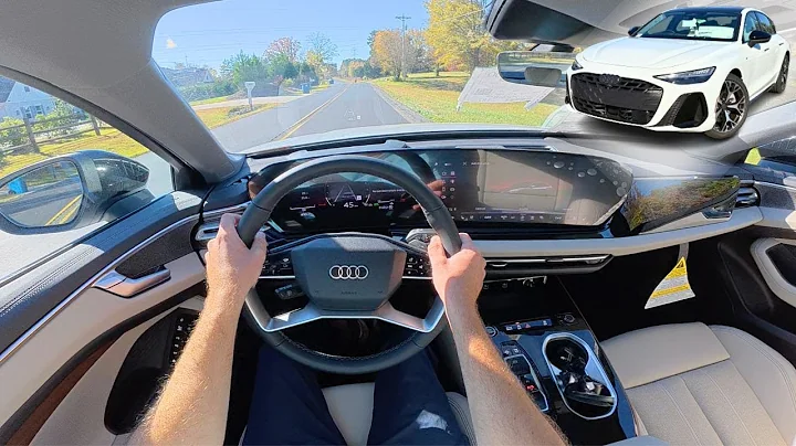 2026 Audi A6 Premium Plus: POV Drive, Walkaround and ASMR