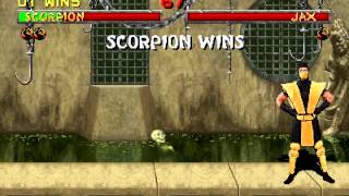 Mortal Kombat II (rev L3.1) - Mortal Kombat II (rev L3.1) (Arcade / MAME) kitana kicks my butt - User video