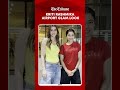Kriti Sanon &amp; Rashmika Mandanna Serve Effortless Glam At Mumbai Airport Spotting