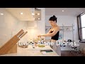 Living Alone Diaries | Casual week of getting my life and apartment together, cooking and cleaning!