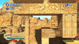 Sonic Generations - Unleashed Project - Arid Sands Speed run 2:09.37