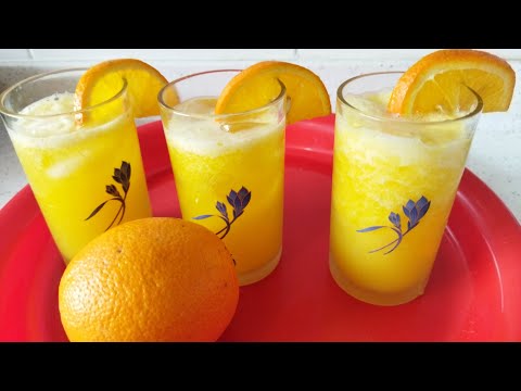 Cara Buat Jus Oren Segar / How to Make Fresh Orange Juice