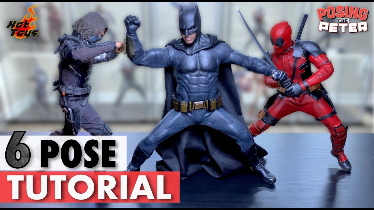 Hot Toys Batman Pose Tutorial | Justice League | Posing with Peter - YouTube