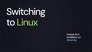 Why I Finally Gave Up On Windows | Switching to Linux (Arch Linux + Omarchy)