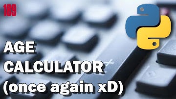 PYTHON Age calculator program - Get current year