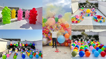 The MOST SATISFYING BALLOON POPPING Compilation!