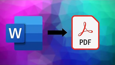 Jak uložit Soubor PDF do formátu PDF?