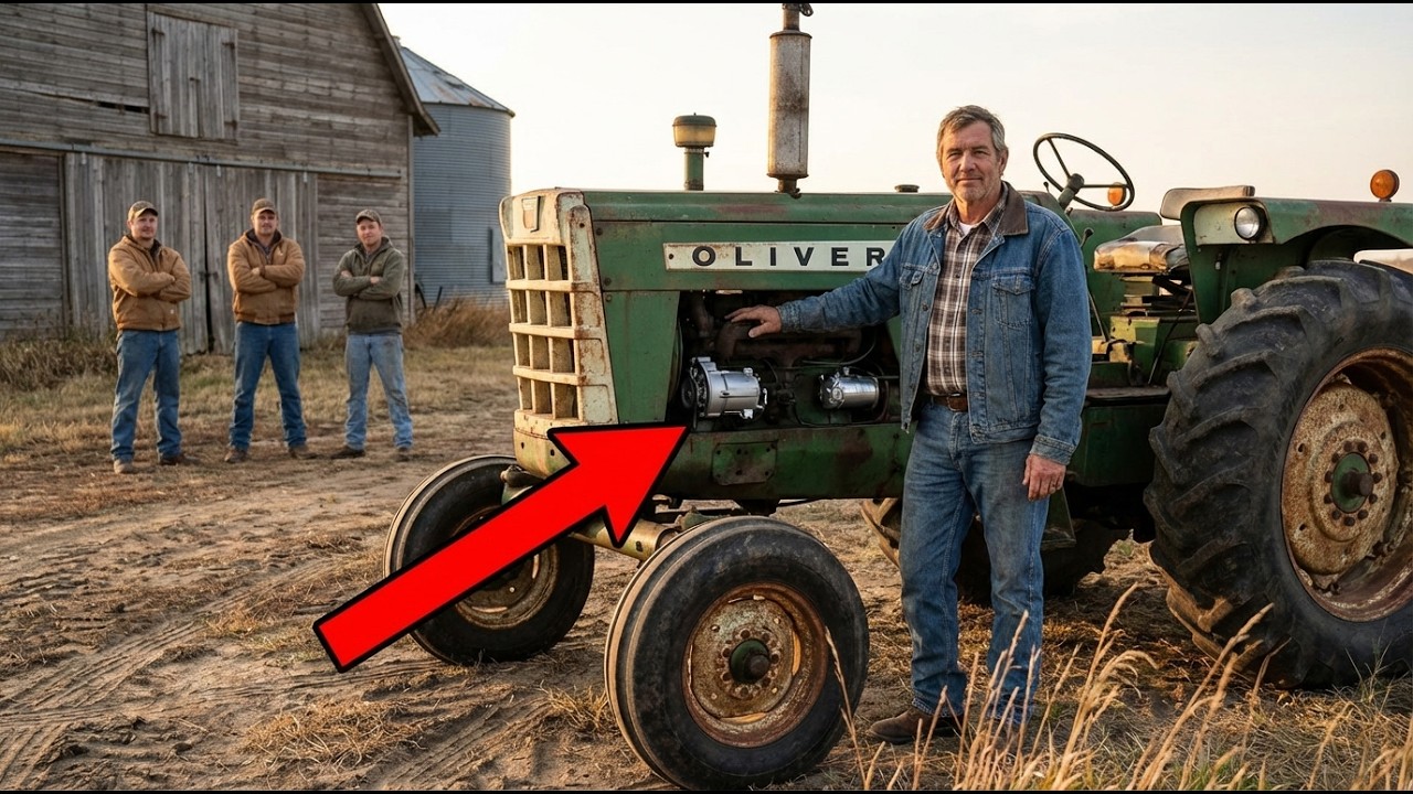 They Mocked the Old Oliver He Bought — He Never Told Them What He Found Inside