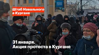 31 Января. Акция Протеста В Кургане